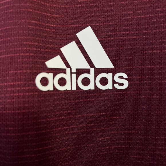 New W/O TAGS ADIDAS 1/4 Zip L/S Top - Picture 3 of 4